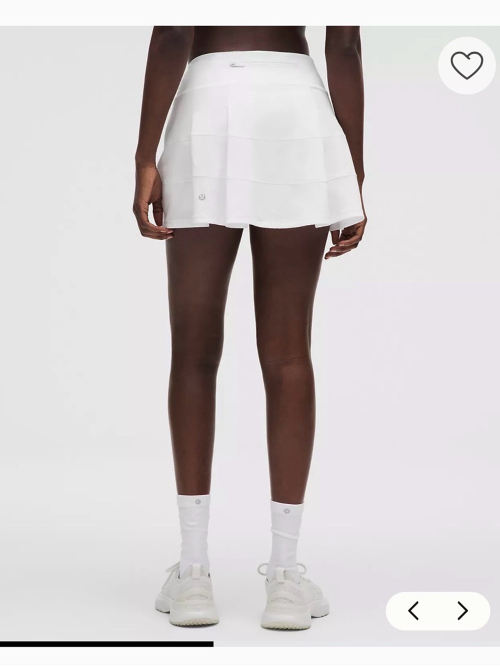 lululemon athletica Mini Skirt white